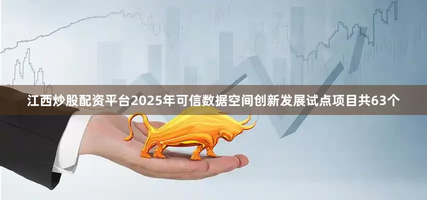 江西炒股配资平台2025年可信数据空间创新发展试点项目共63个