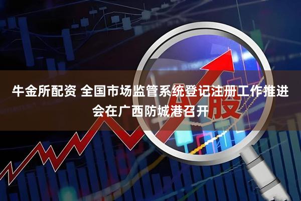 牛金所配资 全国市场监管系统登记注册工作推进会在广西防城港召开